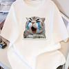 Crying Cat Meme T-Shirt,Lightweight T-Shirt Breathable Cool, Comfortable Wear