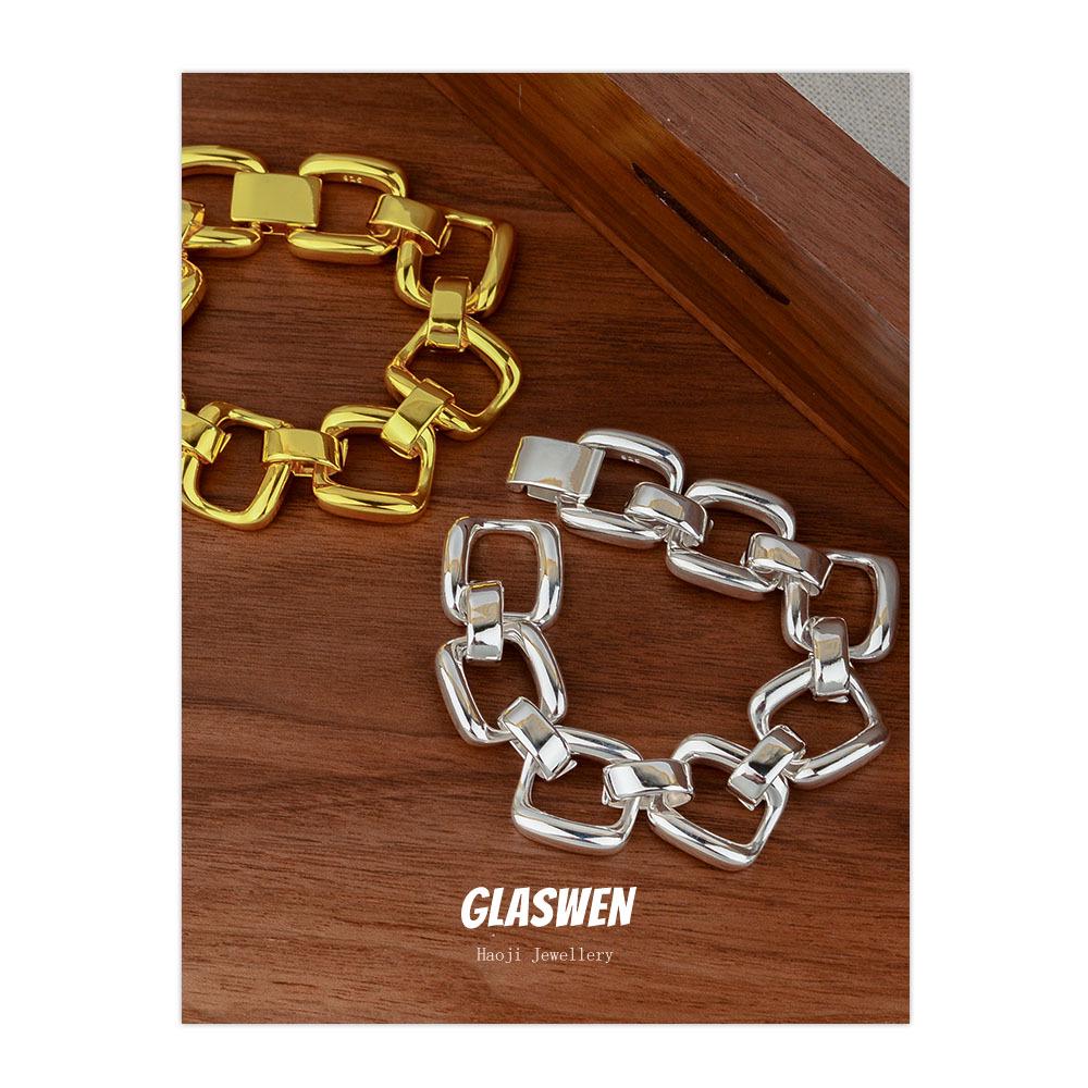 Trendy Retro French Heavy Industry Women's Bracelet - Niche Versatile Style
