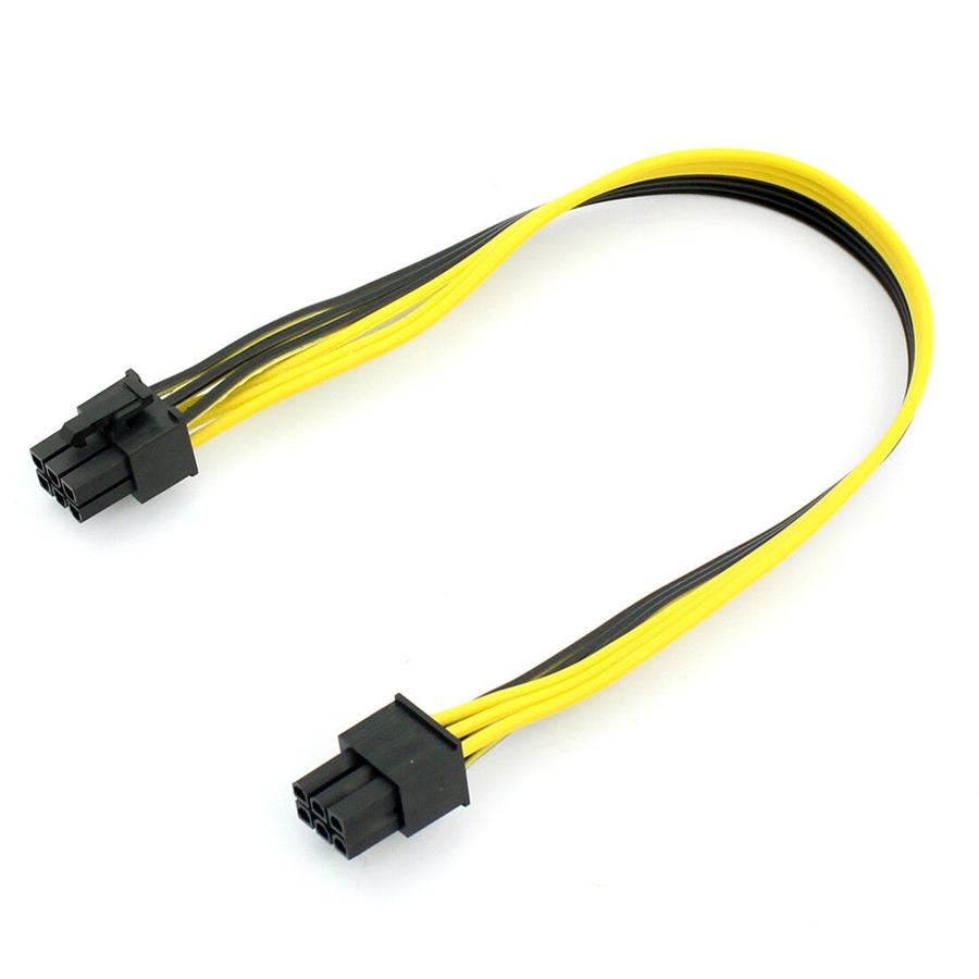 DIY Power Cable PCI-E PCI Express 6P Male to 6Pin Male Graphics Video Card 10pc