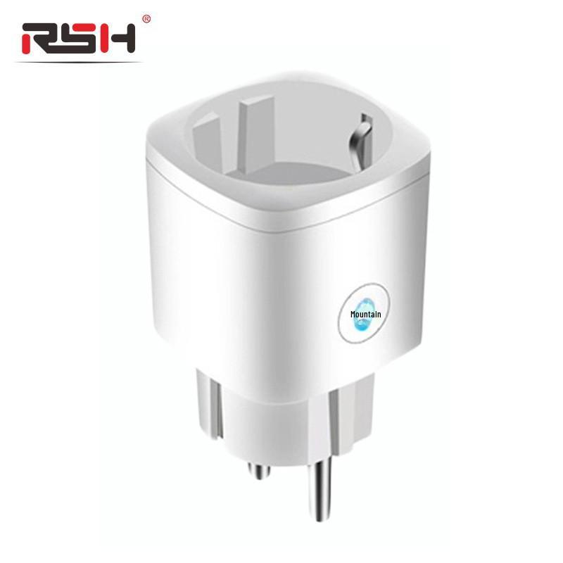 Tuya Smart Socket: Dual-Control 16A Plug with American, European, and Brazilian Compatibility