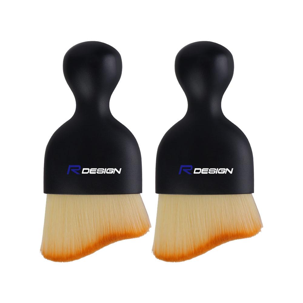 AABBF1 1/2PC Car Air Outlet Indoor Gap Dust Remover Tool Cleaning Fluff Brush For Volvo V90 V60 V40 XC90 C30 XC60 S90 S80 XC40 XC70 V50