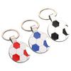 2Pcs Soccer Keychain Bottle Opener Keychain Charm Accessory for Keys & Cars, for Football Fan Gifts