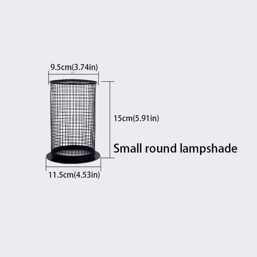 Round and Square Shape Heating Bulb Lamp Enclosure Iron Mesh Cover Reptiles Heat Lamp Guard  Snake