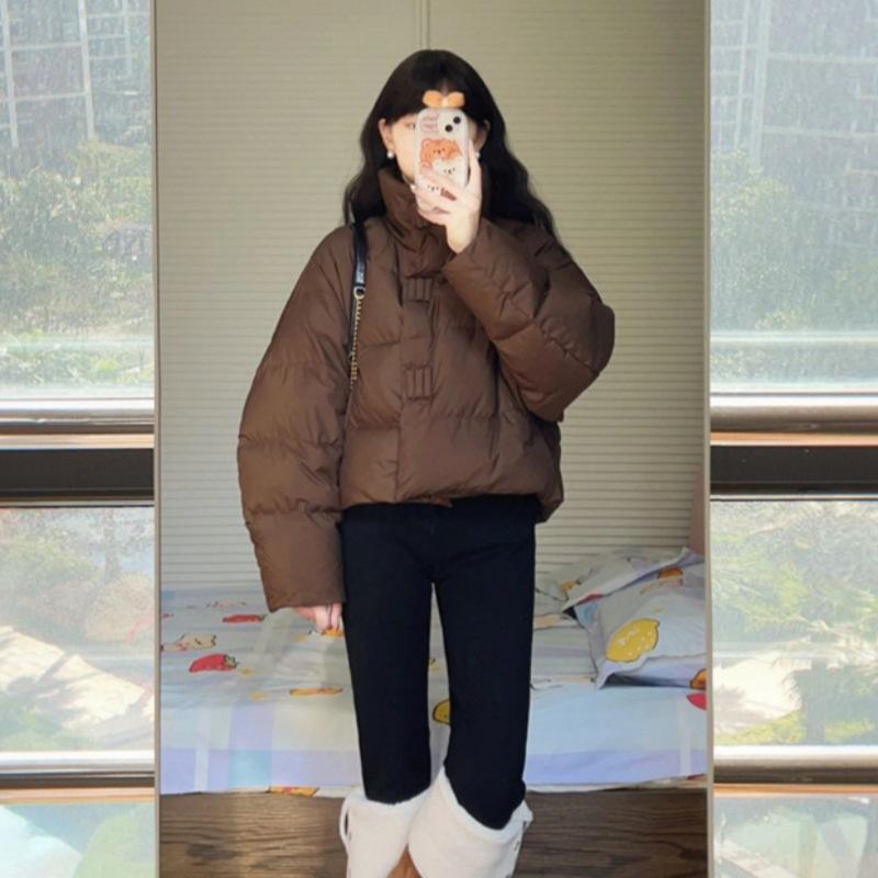 

The New Cotton-padded Jacket Women s Winter Short Loose Padded Cotton-padded Jacket Bread Coat Small Coat. S
