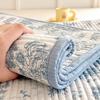 Skin-friendly Bed Cover Printed Bedspread Double Side Design Blanket Home Bedsheet Soft Bedspreads cubrecama (No Pillowcase)