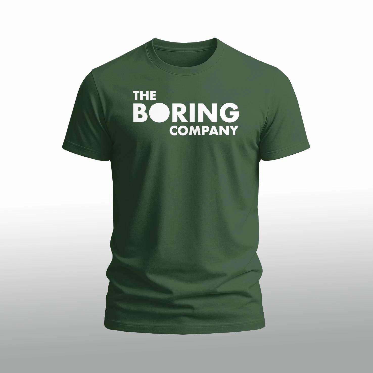 Boring Company logo funny T-Shirt Size S-5XL XS