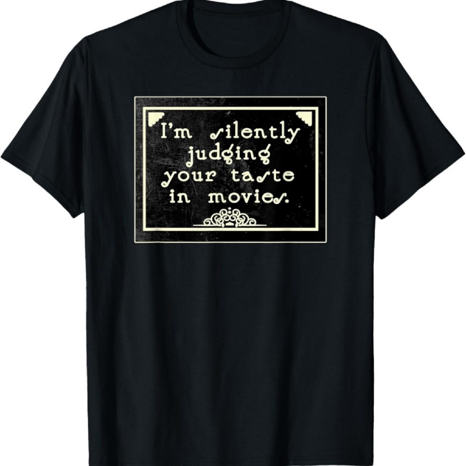 Я МОЛЧА СУЖУ О ВАШЕМ ВКУСЕ В КИНО Футболка S