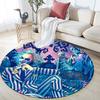 Beetlejuice,Round Area Rug,Carpet Rug for Living Room Bedroom Sofa Playroom Decor,Non-slip Floor Mat
