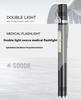 Emergency Medical Pen Flashlight for Doctors First Aid Work Inspection LED Flashlight Professional Torch Lamp for Doctor Nurse