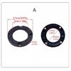 High Pitched Speaker Aluminum Panel Circle 1in 1.25inch Speaker Decorative Circlet Car Modification Amplifiers Accessory