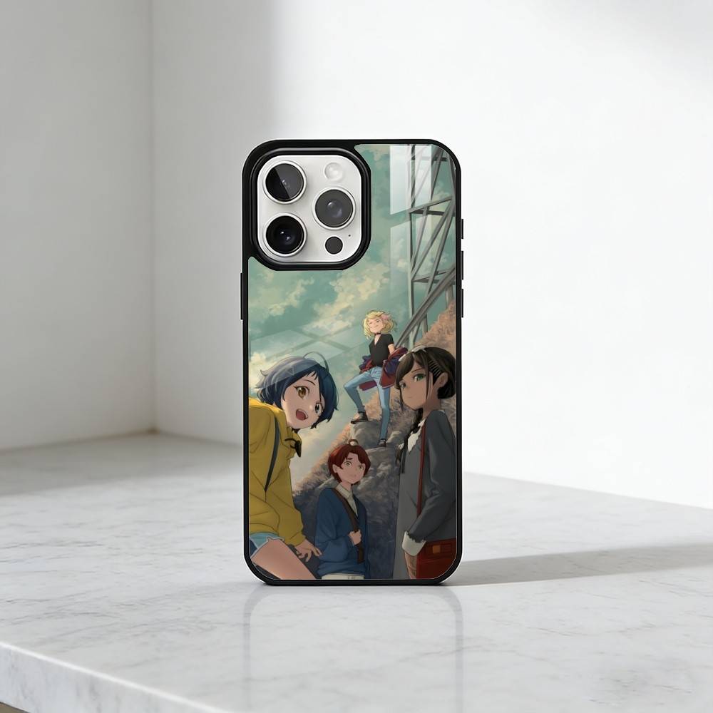 WEP Anime W-Wonder Egg P-Priority Phone Case For iPhone17,16,15,14,13 Plus,Pro Max Magnetic For Magsafe Wireless Charging
