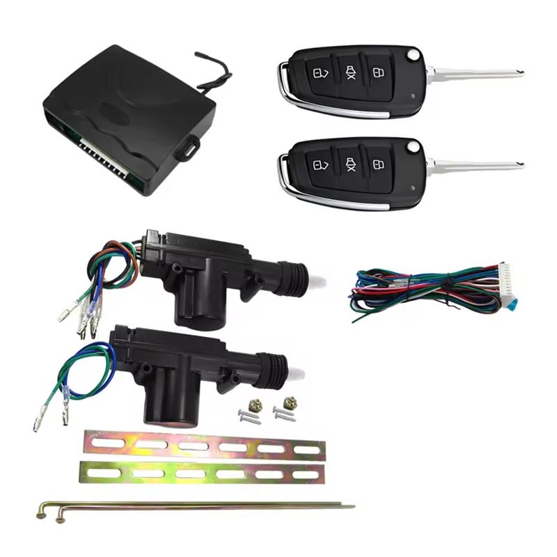 A03Z-Vehicle Anti-Theft Device 24V Truck Central Door Lock Remote Control Waterproof Dust-Proof One-Way Trucks With Key как