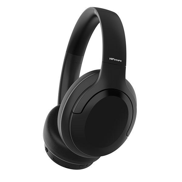HiFuture Future Tour Bluetooth 5.2 ANC Over-Ear Headphones Black (HEFTBK)