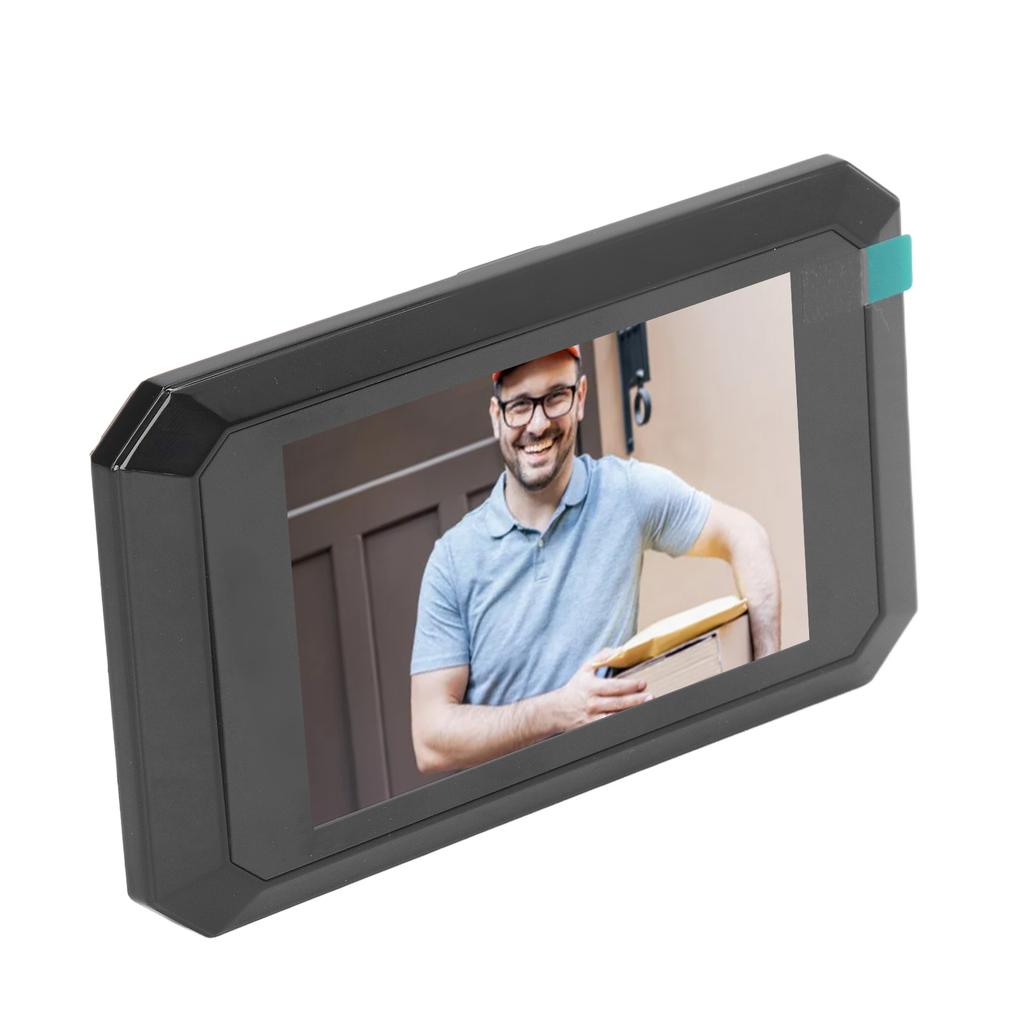 Digital Peephole Doorbell Camera 3.97 Inch 200W HD 135 Degrees  Wide Angle Night Vision Smart Digital Door Viewer