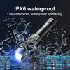 1000000 hohe Lumen Super Power Taschenlampe Wiederaufladbare Tragbare Taschenlampe Wasserdichtes Licht Camping Angeln Laterne