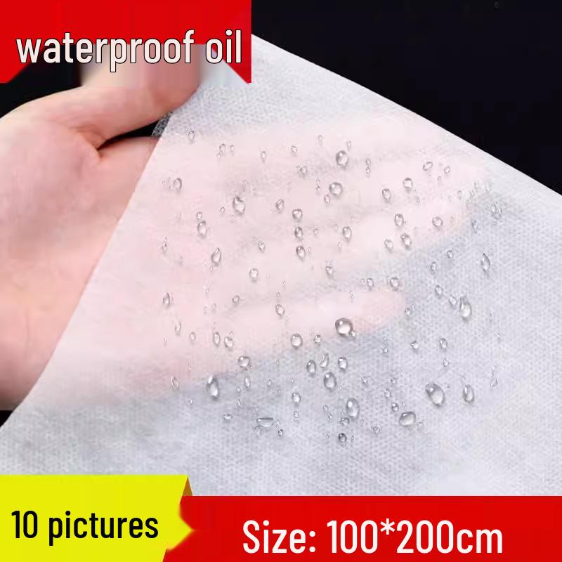Breathable Disposable Massage Bed Sheets: Waterproof, Oil-Proof, Thickened, Non-Woven with Face Hole