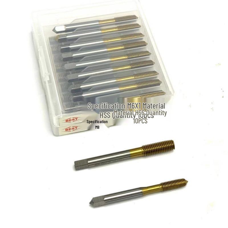 Premium Cobalt-Plated Titanium Extrusion Tap Set: M2-M16 Sizes