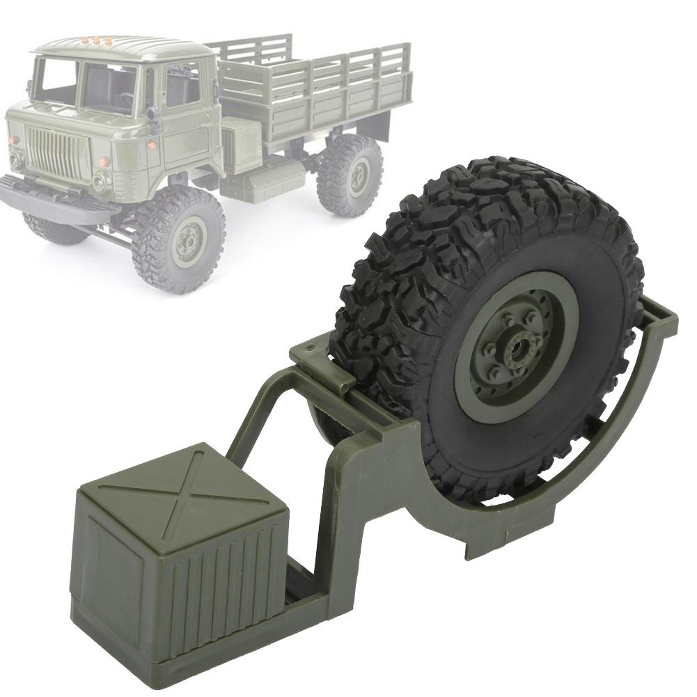 RC Car Decoration Parts Spare Tire Fit for WPL B36 B36 B36K B36KIT 1:16 Military RC TruckCar