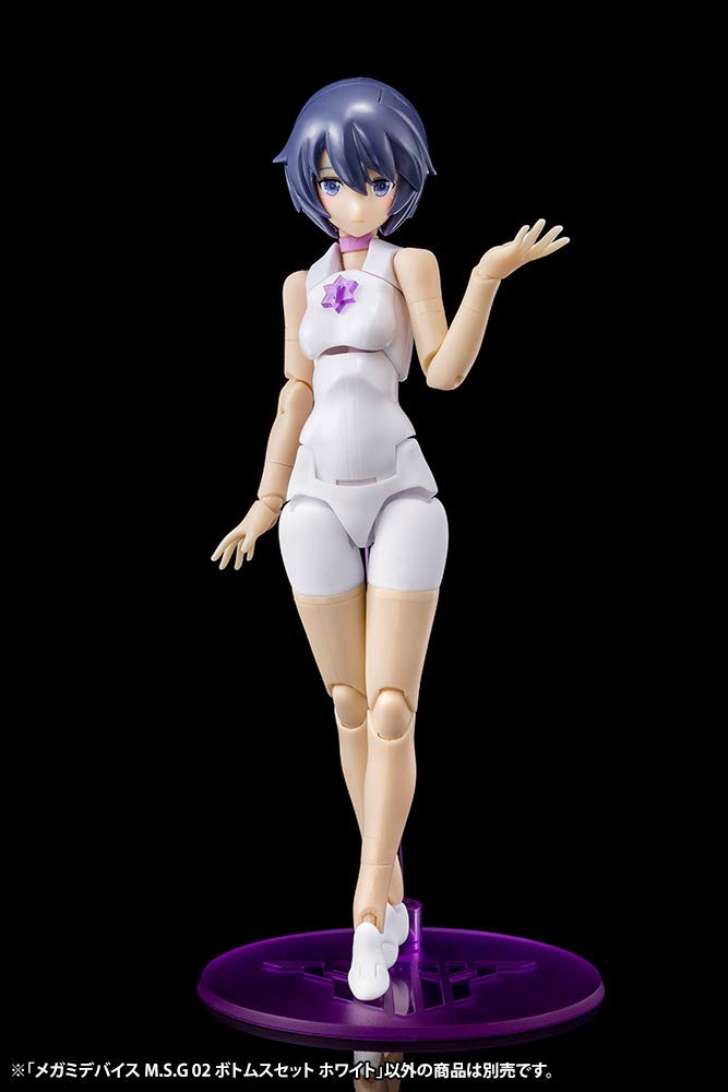 Kotobukiya Megami Device 02 Bottoms Set Approximately 20mm In Scale Plastic Model Kit KP567 M.S.G White, Length, 1/1
