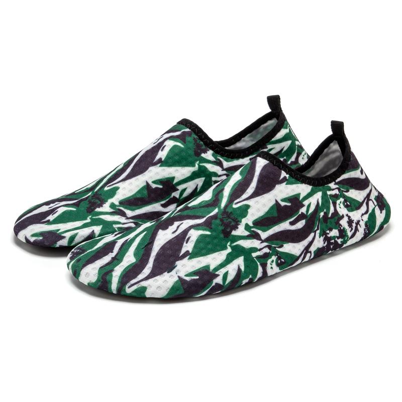 Women Men Water Barefoot Shoes Leopard Design Beach Shoes Quick Dry Hiking Sports Sandals Casual Training Shoes Light Sandals 46