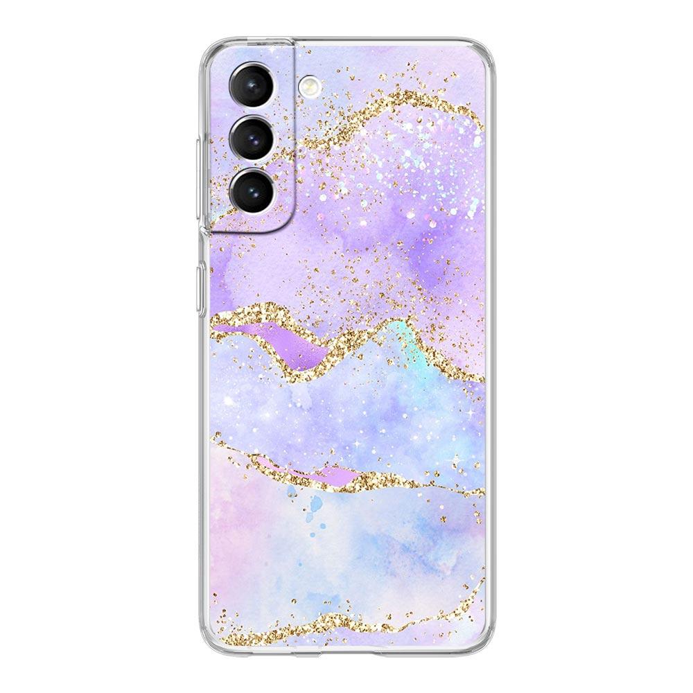 

Чехол для телефона Agate Marble для Samsung Galaxy S22 5G S20 Ultra S21 FE 5G S10E S9 S8 S10 Plus Note 20 10 Прозрачная силиконовая задняя крышка Samsung S8