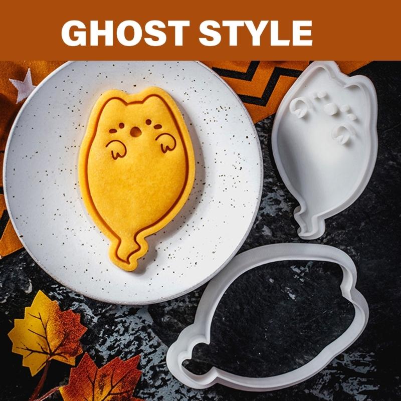 5 Set Cookie Moulds Biscuit Molding Pastrys Decorating Molds Halloween Biscuit Moulds Baking Supplies for Biscuit