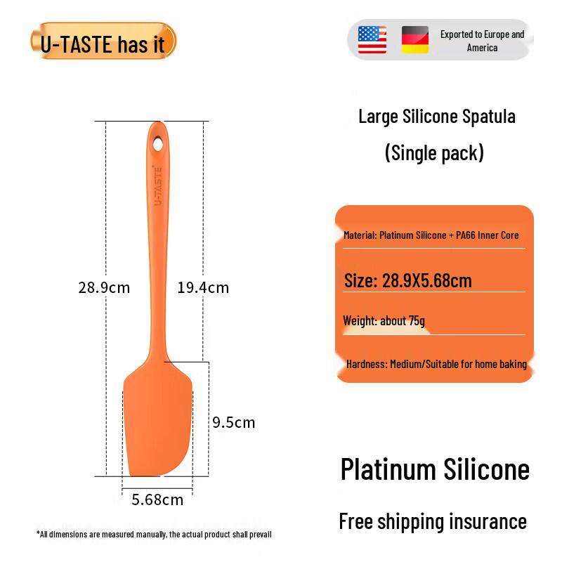 Large Food Grade Silicone Baking Spatula