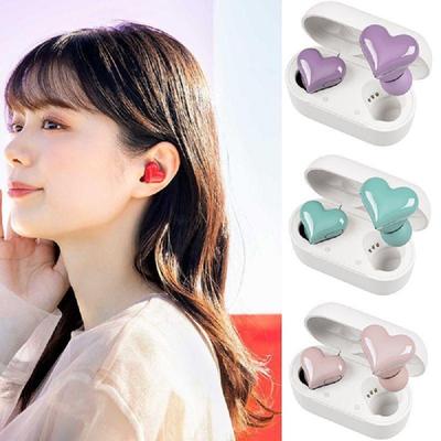 2024 New Heartbuds Wireless Earphones Earbuds Bluetooth 5.3 Headset Women Fashion Pink Gaming Student Headphones Girl Gift