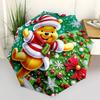 Winnie and Friends Themed Travel Umbrella-8 Ribs Automatic Opening and Closing, Portable Folding Design, Compact and Stylish Umbrella