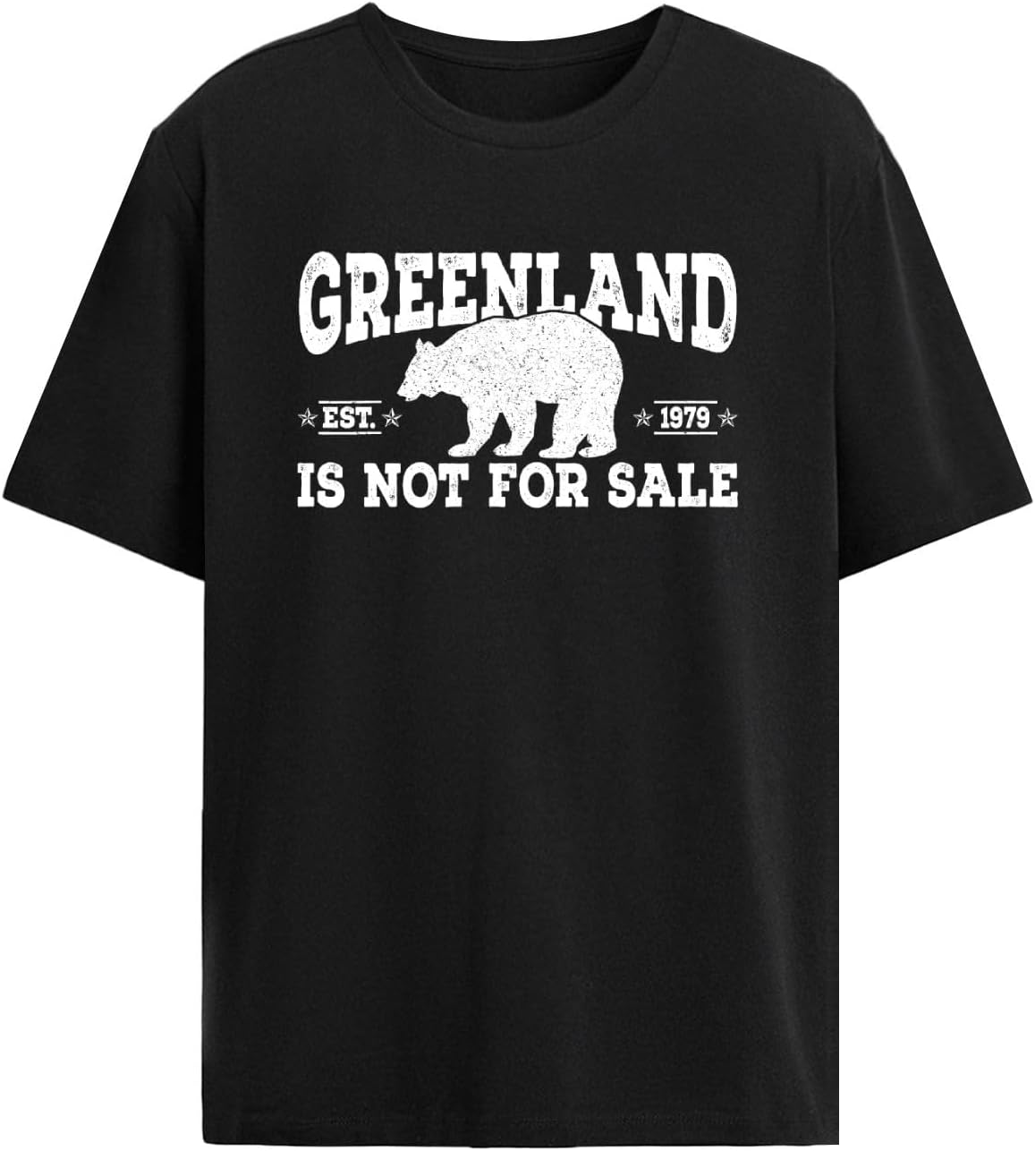 Greenlands is Not for Sale t-Shirts for Men Aesthetic S разноцветный
