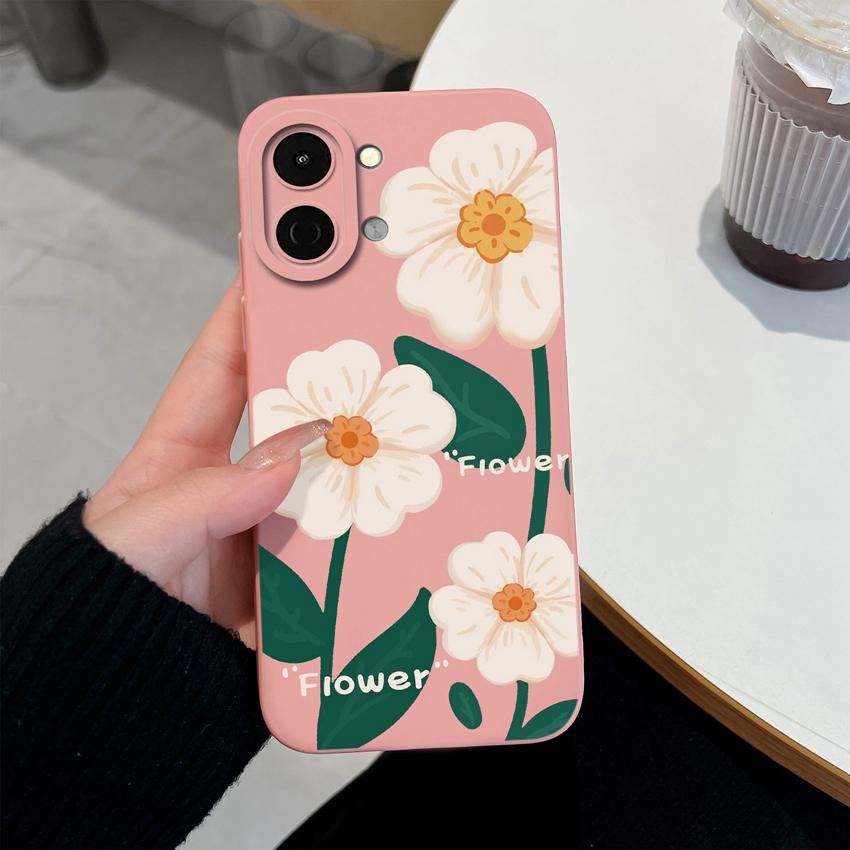 Lovely Back Cover For Tecno Spark Go 3 2 1S Pova 7 Ultra Pro Spark 40 40C 30 Phone Bags Cute Avocado Pretty Flowers Shell Soft Silicone Anti Slip Case