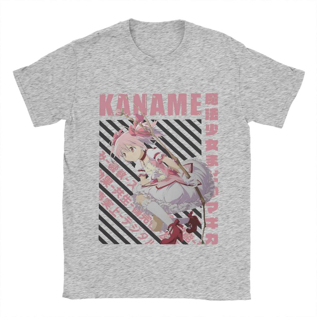 anime Puella Magi Madoka Magica graphic unisex shirt2026 Summer New 100Cotton High Quality fashion Long Short sleeve Tshirt