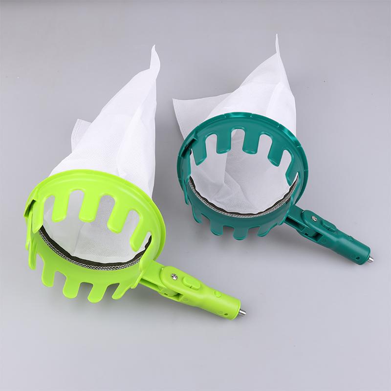 Garten Obstpflückkopf Obstgarten Apfel Birnen Orange Hoher Baum Pflückwerkzeug Fruchtauffangsack Abnehmbar Bauernhof Früchte Sammler