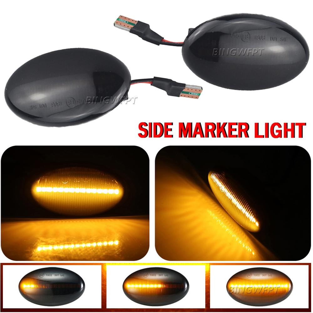 Car-styling Turn Signal Light For Mercedes-Benz Smart W450 W452 A-Class W168 Vito W639 W447 Citan W415 Dynamic Side Marker Lamp