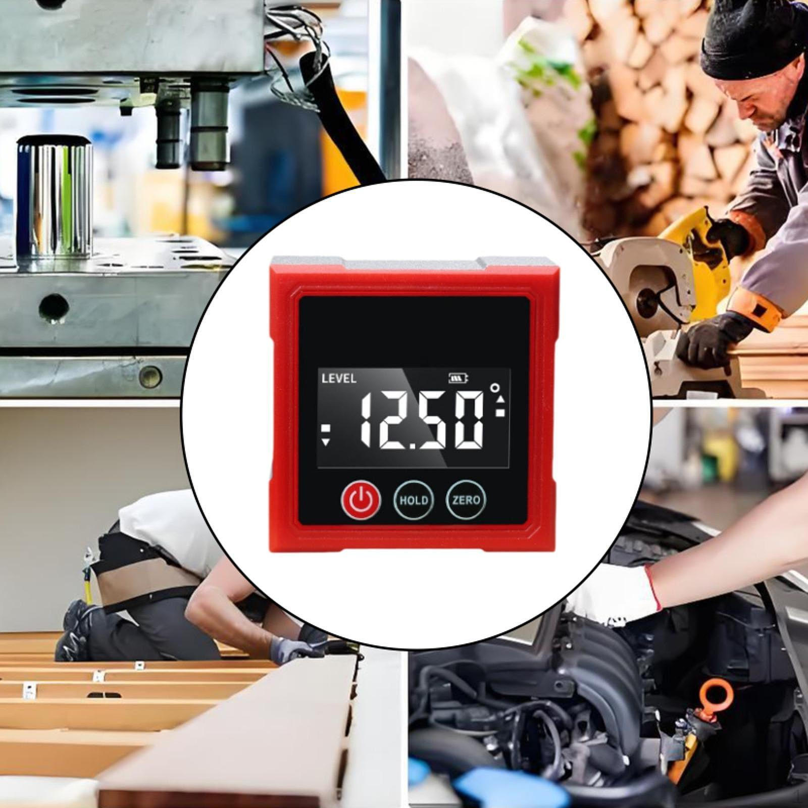 

Цифровой угломер магнитный портативный для деревообработки гибки труб столярных работ 1 Sided Magnetic