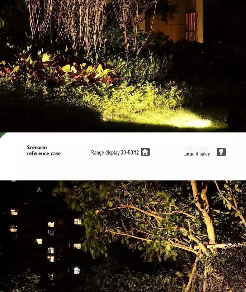 LED Waterproof Outdoor COB Spotlight for Trees and Gardens