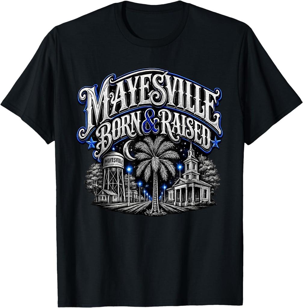 Mayesville Born & Raised Hometown Pride Tee By Kasan T-Shirt