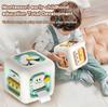 Aktivität Busy Cube Sensorikspielzeug 6 in 1 Montessori Lernspielzeug Sensorischer Busy Board Baby Übungsfähigkeiten Würfel Lernspielzeug