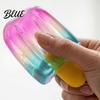 Ice Stick Decompression Toy Colorful Squeeze Stress Relief Simulation Cream Sensory Reliever Ball Hand Exercise Summer Party Birthday Gift Fidget