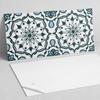 Self-adhesive Vinyl Panel with a Pattern for the Living Room 100x50 Cm Floral Mandala Pattern
