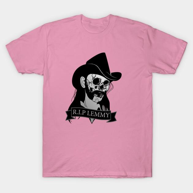 T-Shirt Damen Rip Lemmy Harajuku Print Kawaii T-Shirt Sommer Kurzarm Damen T-Shirt Top Tee