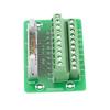 IDC20P 20Pin Male Header Breakout Board Terminal Block Connector PLC Interface with Bracket