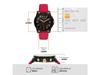 A X Armani Exchange Watch Outerbanks AX7152SET Men Red Silicon Band Chronograph