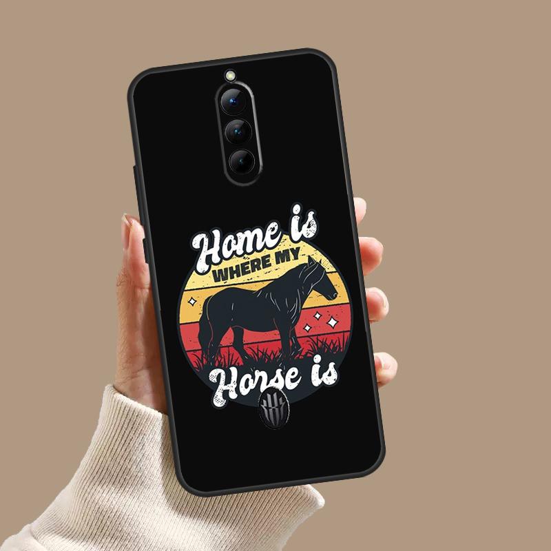 Home Is Where The Horse Is Case For ZTE Nubia Red Magic 11 10S 9S 8S 8 9 10 Pro Plus 6 7 6S 7S Pro 5G 6R 10 Air Cover