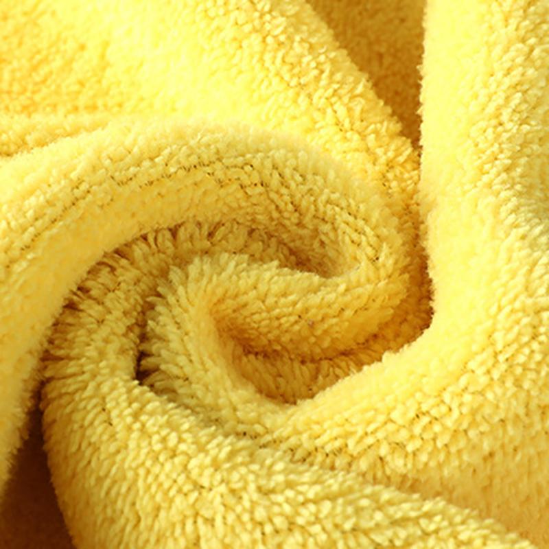1/10 Stück Verdicktes Autowaschtuch Doppelseitige Mikrofaser-Reinigungstücher Auto-Fensterglas-Detailing Trockentücher