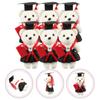Graduation Ceremony Graduation Bear Doll Celebrate Party Doctor Cap Bear Toy  Student
