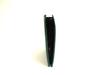 Authentic Salvatore Ferragamo Logo Green and Black Leather Bifold Wallet #a638 Open Box