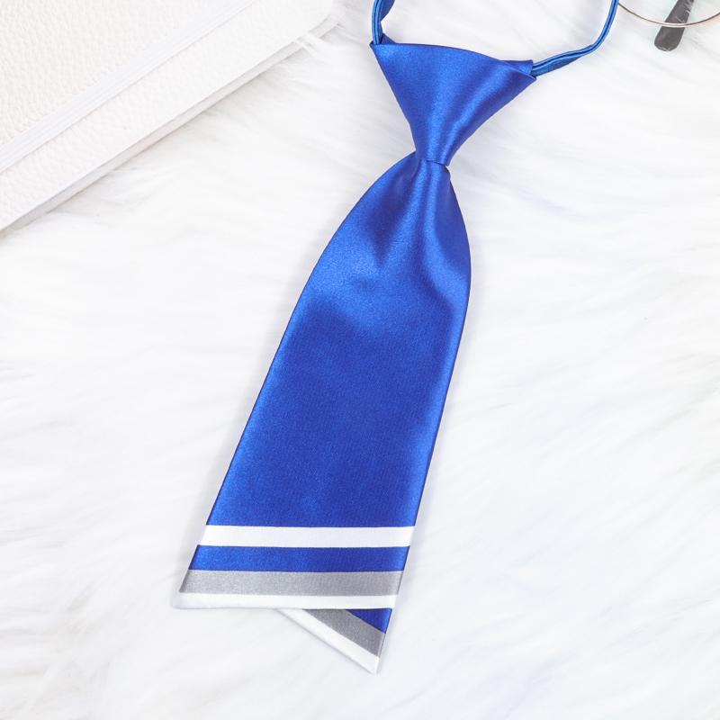 College style jk bow ties Japanese plaid blue bow tie graduate women s ties shirt accessories