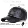 Unisex Pentagram ORIGNAL Imprint PU Leather Baseball Caps Outdoor Adjustable Spring and Autumn Casual Sunscreen Hat