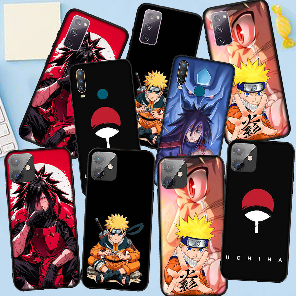 Phone Case for iPhone 17 15 16 Plus X Redmi Note 14 12 11 13 Pro Max Huawei P30 P20 Lite OPPO A60 A40 A80 A38 A54 Uchiha Madaras Funda Narutos Cover